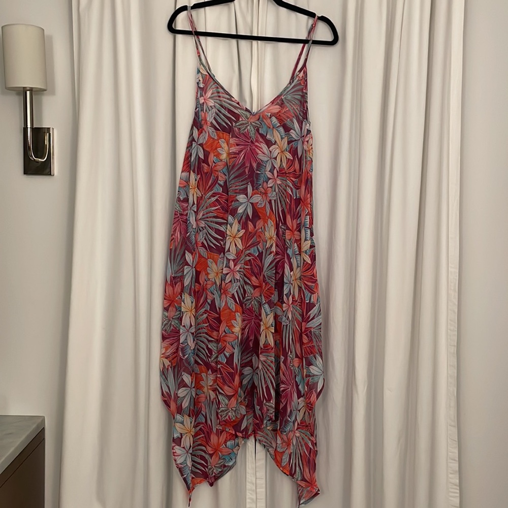 Floral bathing suit cover up